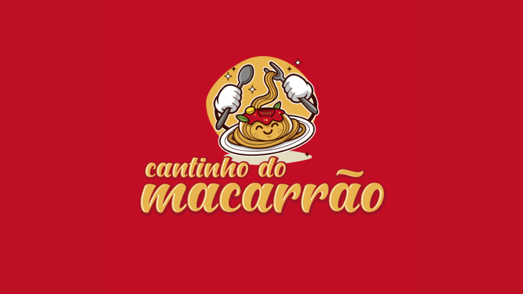 Logotipo do Cantinho do Macarrão
