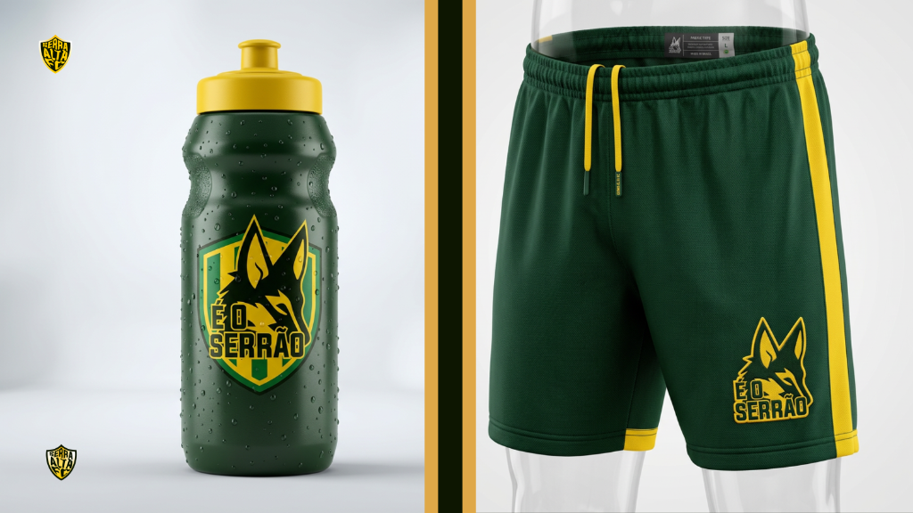 Squeeze e Shorts de jogo Serra Alta FC